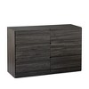 CAVINAS 6 Drawers Dresser for Bedroom,Modern Dresser with Hidden Handle for Kids Room,Living Room,Entry and Hallway,Gray White/Gray - 4 of 4