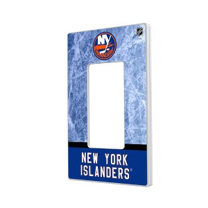 NHL Eastern Conference Teams Ice Wordmark Hidden-Screw Light Switch Plate for Single Rocker - 1 of 4
