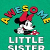 Girls' - Disney - Awesome Little Sister Short Sleeve Graphic T-Shirt - 2 of 4