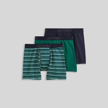 Jockey Life Men's Color Remix Cotton Stretch Boxer Brief, 2-Pack :  : Clothing, Shoes & Accessories