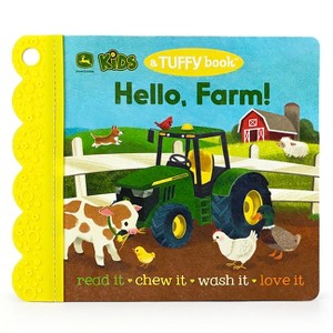 John Deere Kids Hello, Farm! (a Tuffy Book) - (A Tuffy Book) by  Cottage Door Press (Paperback) - 1 of 1