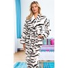 ADR Plush Robe for Women, Long Hooded Fleece Robe with Hood, Plus Size - 2 of 4