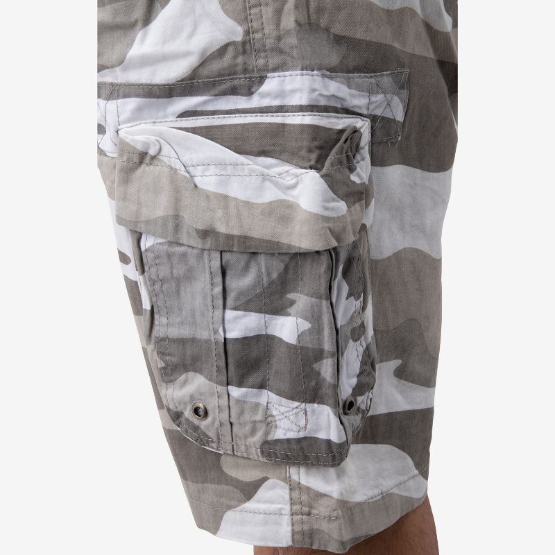 RAW X Men's 12.5" Classic Fit Cargo Shorts, 5 of 6
