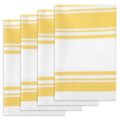 Unique Bargains Cotton Soft Absorbent Kitchen Towels 20" x 28"