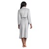 Softies Women's 48" Feather Velour Shawl Collar Robe - image 3 of 3
