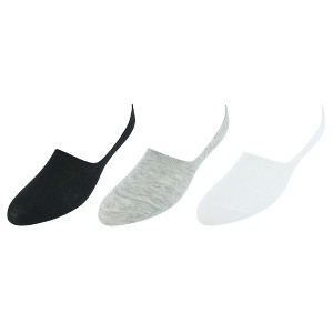 CTM Men's Low Liner Socks (3 Pair Pack) - 1 of 4