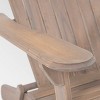 Malibu 3pc Acacia Wood Chat Set - Gray - Christopher Knight Home - 4 of 4