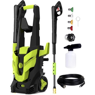 SKONYON Electric Pressure Washer 3500 PSI, 2.4 GPM, 1800W, Corded Cold Water, Foam Cannon & 4 Quick-Connect Nozzles – For Cars, Patios, Driveways
