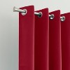 Dainty Home Hamden Solid 100% Blackout Thermal Insulated Grommet Single Curtain Panel - 2 of 4