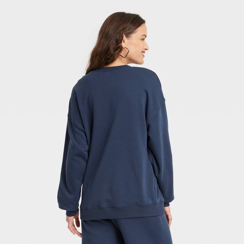 Women's Mom Graphic Sweatshirt - Blue, 2 of 4