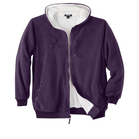 Men's Hoodie - Purple - L