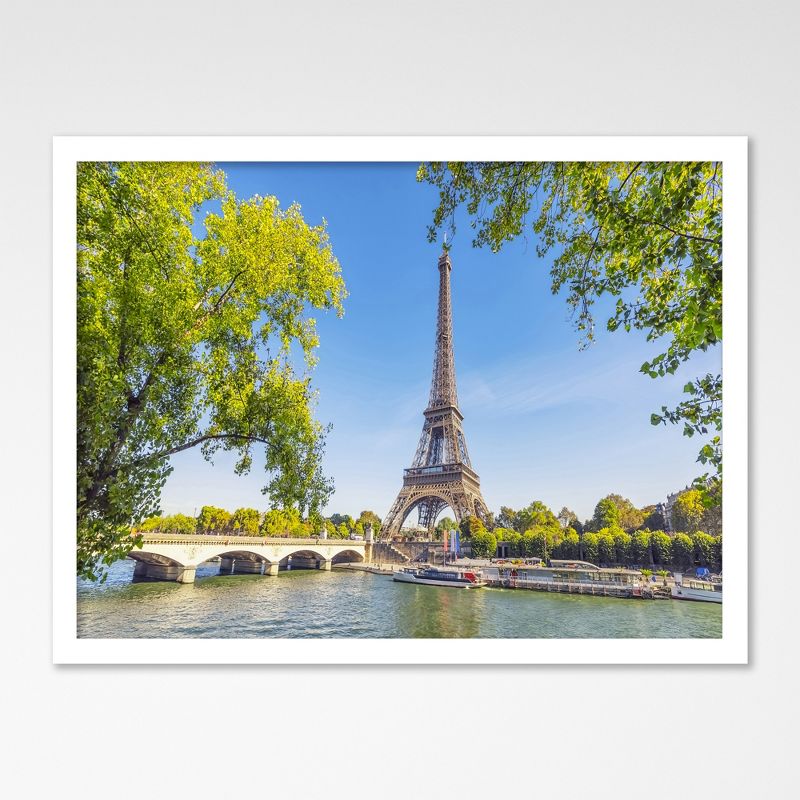 Americanflat Modern Wall Art Room Decor - Paris In Summer by Manjik Pictures, 1 of 7