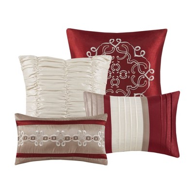Madison Park Essentials Embroidered 24 Piece Room in a Bag Comforter Set