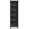 NicBex Bookcases for Living Room Modern 70" H 5 Tier Free Standing Storage Wood Bookshelves with Adjustable Storage Shelves for Office Home - 2 of 4