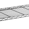 Whitmor Supreme Double Rod Garment Rack Black: Metal & Plastic Clothing Drying Rack, 300 lb Capacity, 76" Height - 3 of 4