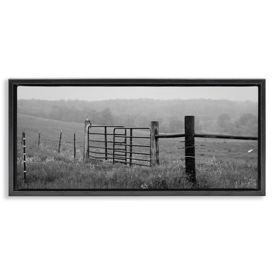 Stupell Industries Countryside Farmland Front Gate, 31" x 14"