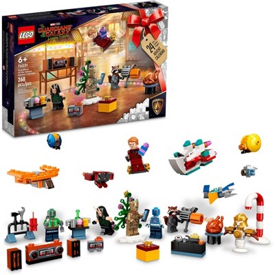 LEGO Marvel Studios Guardians of the Galaxy Advent Calendar 76231 Building Toy Set and Minifigures