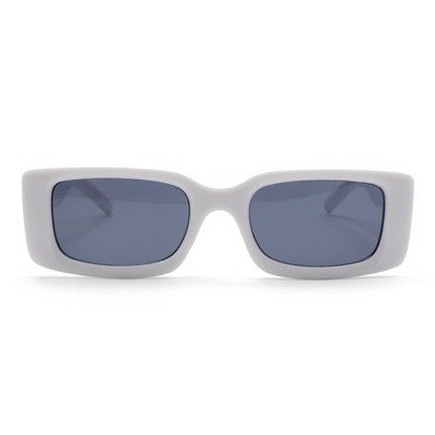 Rectangle Adult Sunglasses White - Bullseye's Playground™