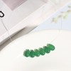 Unique Bargains Czech Glass Teardrop Clear Versatile Craft Loose Beads Puffed Raindrop Beads 50 Pcs - 3 of 4