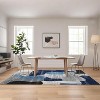 Washable Non-Slip Modern Abstract Hallway Runner, Color Block Patchwork Rug for Kitchen, Laundry, Entryway - 4 of 4