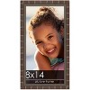 PosterPalooza | 8x14 Modern Bamboo Picture Frame, UV Acrylic, 5 Finishes - 2 of 4