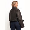 Petal and Pup Beckham Faux Leather Moto Jacket - 2 of 3