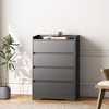 Sapphtopaz Dresser for Bedroom with Drawers Wood Closet Organizers and Storage, Chest of Drawers for Living Room - 4 of 4