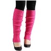 INSPIRE CHIC Women's Knitted Solid Color Warm Knee High Length Ribbed Leg Warmers - 2 of 4