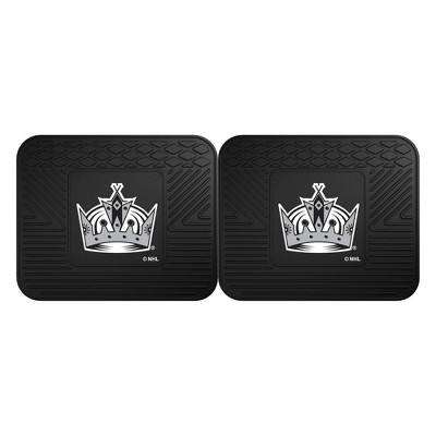 NHL Los Angeles Kings Vinyl Utility Mat Set - 2pc