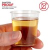 Stock Your Home 1000 Plastic Shot Glasses - 1.5 Oz Disposable Cups - 1.5 Ounce Shot Glasses (Clear) - 3 of 4