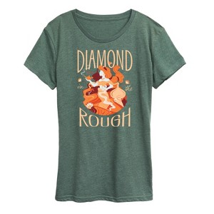Women's - Disney - Diamond In The Rough Short Sleeve Graphic T-Shirt - 1 of 4