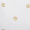 Design Imports Metallic White/Gold Polka Dot Napkin Set/4 - 4 of 4