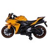 YOOCOZZ Kids Motorcycle - Ride-On Toy with Training Wheels/Manual Throttle/Hand Drive/Lighting Wheels, 3-6 Years - 3 of 4