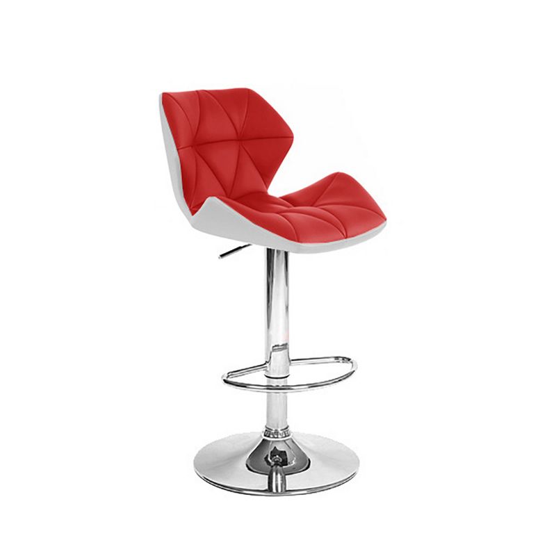 Modern Home Spyder Contemporary Adjustable Height Barstool/Bar Chair, 1 of 6