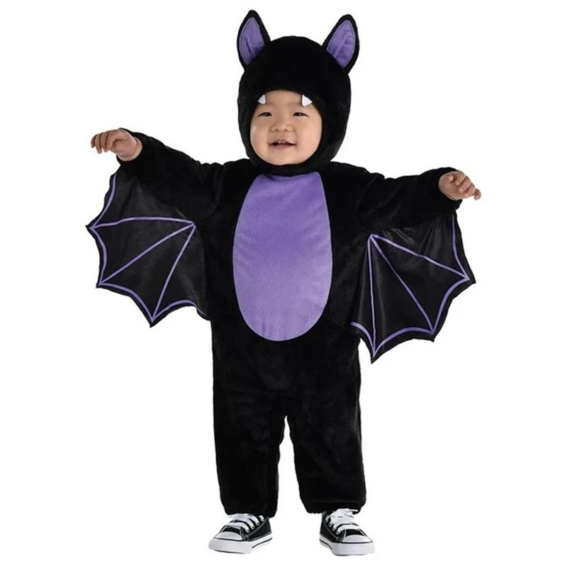 Classic Bat Infant | Jumpsuit, Hood, 2 of 5