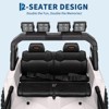 Jojoka 24V 4WD Ride On Truck Adjustable Car Body for Kids with Remote Control, 2 Seater, 3 Speeds, Lights, Music - 3 of 4