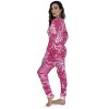 #followme Tie Dye 2 Piece Jogger Thermal Pajama Set for Women 6862-10575-XXL - 2 of 3