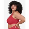 Leading Lady Women's The Serena - Wireless Racerback Cotton Sports Bra (514) - 3 of 4