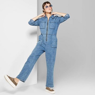 target jean jumpsuit