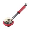 Unique Bargains Plastic Double End Home Office Back Knock Relaxing Massage Hammer Red Black 13.8" x 3" x 2" 1 Pc - 3 of 3