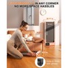 Superun Mini Treadmills 80cm Run belt easy storage for home and office. - 4 of 4
