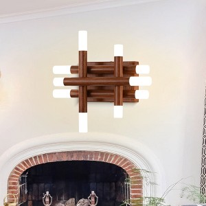 Bella Depot Farmhouse Dimmable Led Wall Light with Remote - 1 of 4