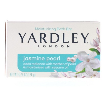 Yardley Jasmine Pearl Bath Bar, 4.25 oz