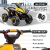Kids Ride on ATV,12V Ride on Car with Remote Control, Electric Car with Music,LED Lights - 3 of 4