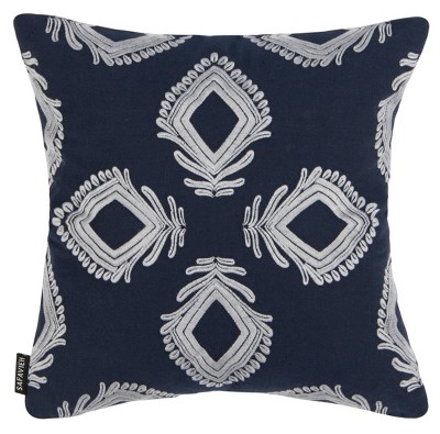 BLOSSOMS - PERIWINKLE Toss Pillow 18x 18