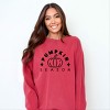 Simply Sage Market Pumpkin Season Pumpkin Garment Dyed Sweatshirt - 2 of 4