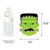 Big Dot of Happiness Halloween Monsters - Decorations DIY Skeleton, Dracula, Frankenstein, and Mummy Party Essentials - Set of 20 - 4 of 4