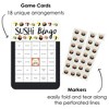 Big Dot of Happiness Let’s Roll - Sushi - Bingo Cards and Markers - Japanese Party Bingo Game - Set of 18 - 2 of 4