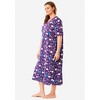 Dreams & Co. Long Print Sleepshirt - 4 of 4