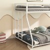 ELJGET Twin Over Twin Bunk Bed Heavy Duty Metal Bunk Bed w/ Ladder Safety Guardrails - 3 of 4
